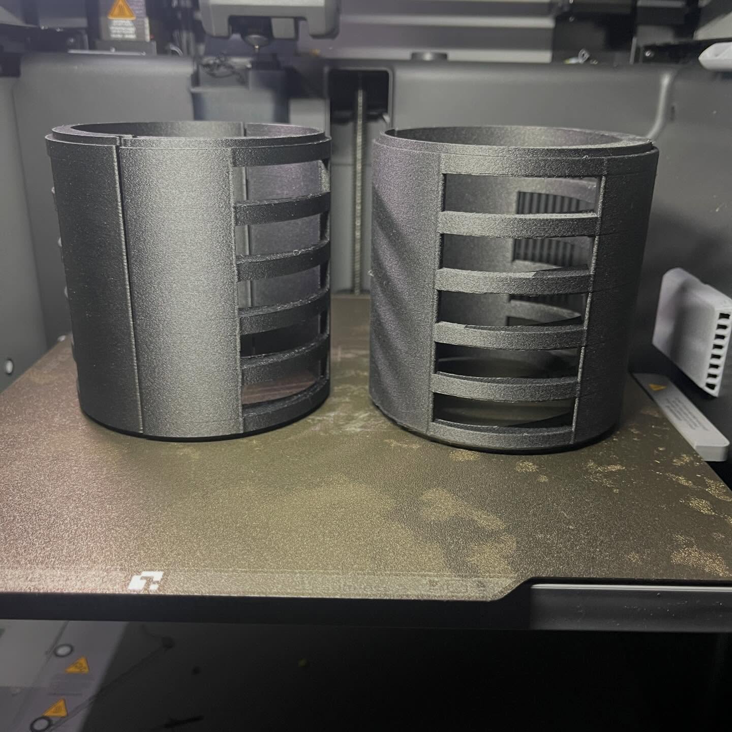 Karbonfiber katkılı 3D parçalar — görsel 3