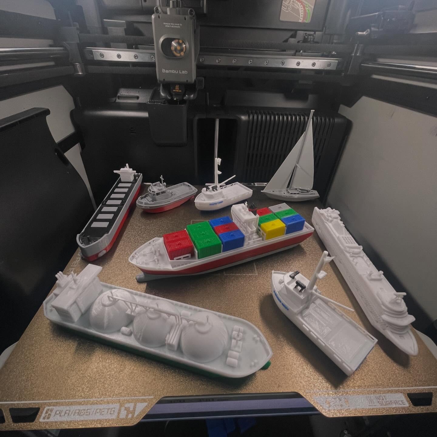 Gemi 3D baskı