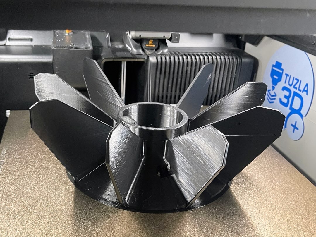 Elektrik motoru soğutma fanı — görsel 2