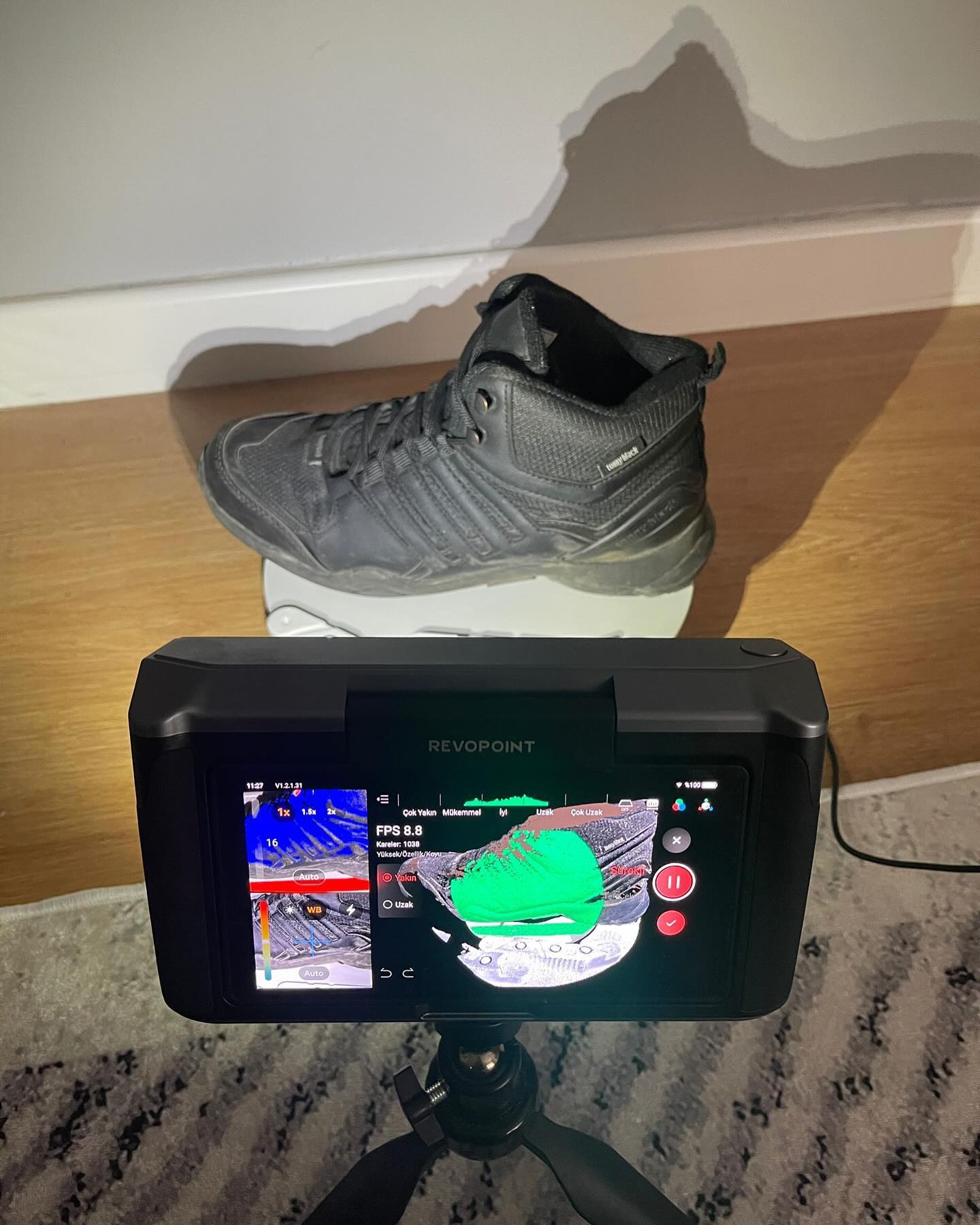 3D Tarama ile Taradığımız Bot ürünü